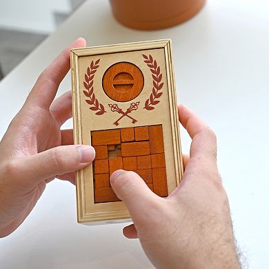 Project Genius Roman Lock Box Secret Gift Box Puzzle