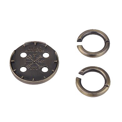 Project Genius Viking Sun Compass Metal Puzzle