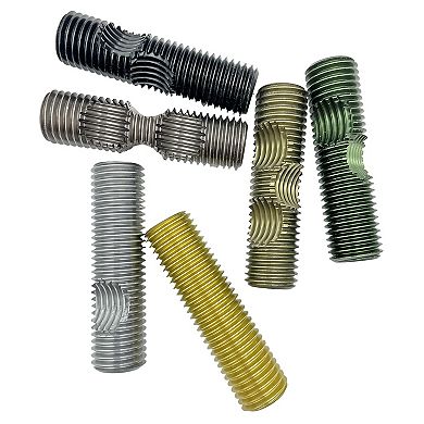 Project Genius Bolts of Pompeii Interlocking Metal Burr Puzzle