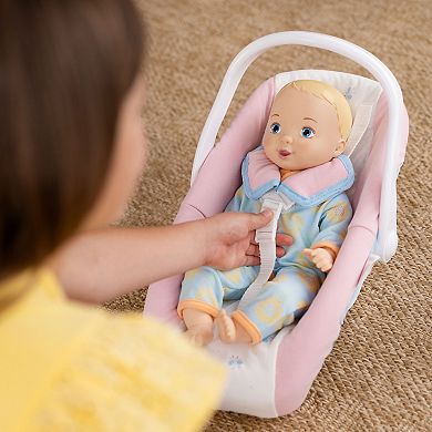 Acorn Avenue Lightweight Baby Doll Car Carrier with Adjustable Straps