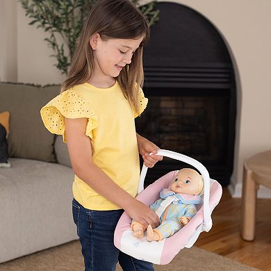 Acorn Avenue Lightweight Baby Doll Car Carrier with Adjustable Straps