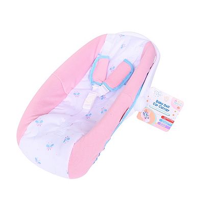 Acorn Avenue Lightweight Baby Doll Car Carrier with Adjustable Straps