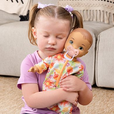 Acorn Avenue My Cuddly Baby Doll 14-in. Soft Body Doll With Removable Clothes & Pacifier Accessory