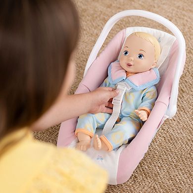 Acorn Avenue My Cuddly Baby Doll 14-in. Soft Body Blonde Doll With Removable Clothes & Pacifier