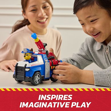 PAW Patrol Fire Rescue Chase Cruiser with Action Figure and Projectile Launcher