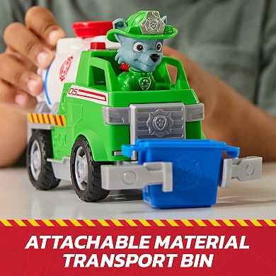 PAW Patrol Rocky Rescue Fire Tanker with Action Figure & Grab Claw