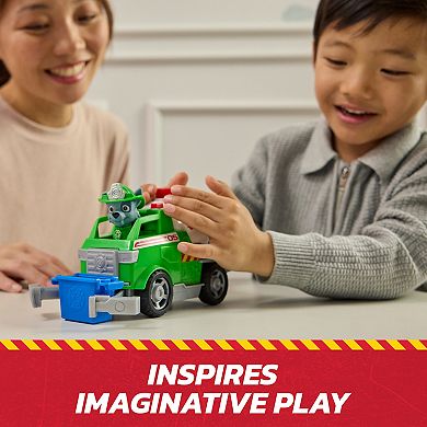 PAW Patrol Rocky Rescue Fire Tanker with Action Figure & Grab Claw