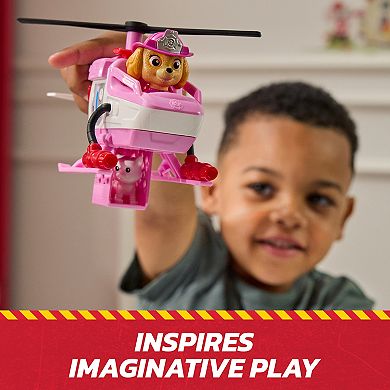 PAW Patrol Skye Rescue Fire Chopper with Action Figure & Kitty Friend