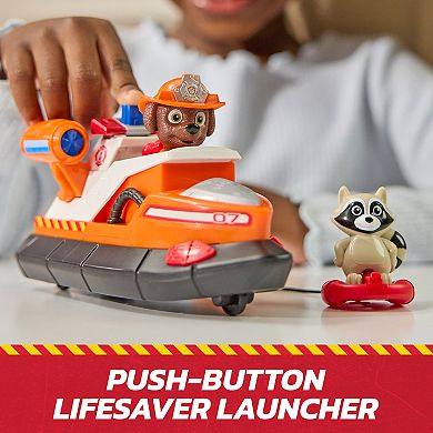 PAW Patrol Zuma Rescue Fire Boat with Action Figure & Lifesaver Toy