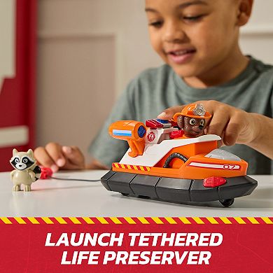 PAW Patrol Zuma Rescue Fire Boat with Action Figure & Lifesaver Toy