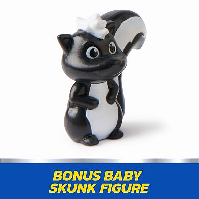 PAW Patrol Rubble & Mr. Porter 2-pc. Action Figure Pack with Skunk Toy