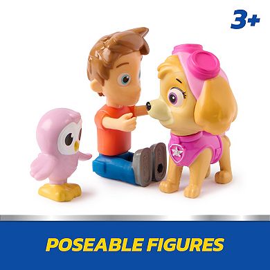 PAW Patrol Skye & Alex Porter 3-pc. Action Figure Pack with Lil Hootie Toy