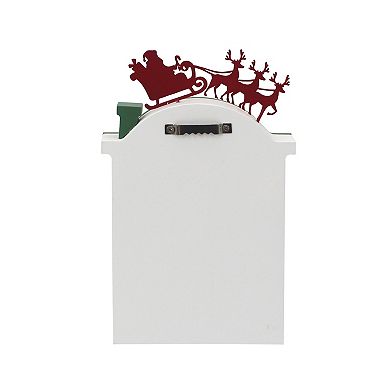 St. Nicholas Square® Holiday House Shaped Caption Box Table Decor