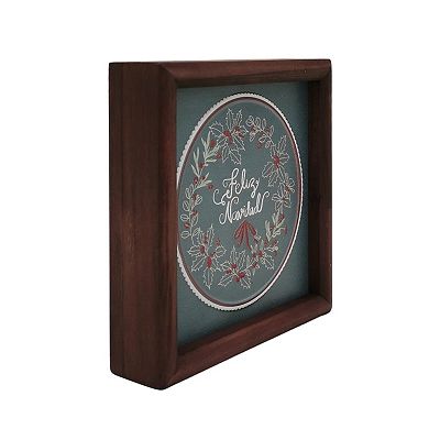 St. Nicholas Square® Feliz Navidad Caption Box Table Decor
