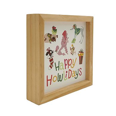 St. Nicholas Square® Happy Howlidays Caption Box Table Decor