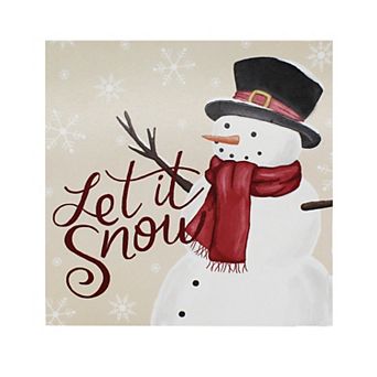 St. Nicholas Square® Let It Snow Caption Box Table Decor