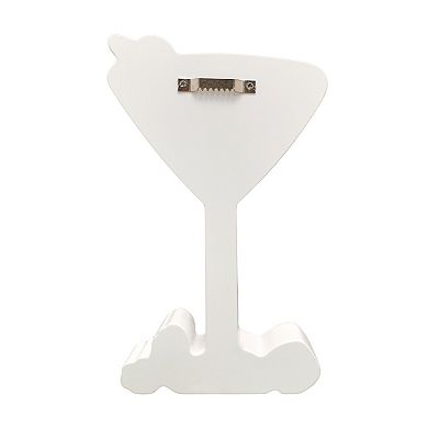 St. Nicholas Square® Holiday Martini Shaped Caption Box Table Decor