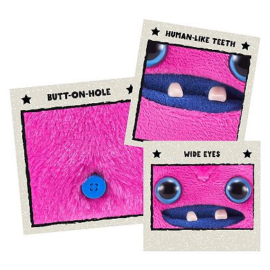 ZURU Fuggler Baby Fuggs 3.5-inch Greedy Grinner Plush Toy