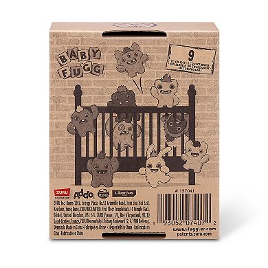 Fuggler Baby Fuggs 3.5-inch Rabid Rabbit Plush Toy