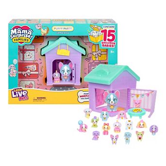 Little Live Pets Mama Surprise Families Puppy Party Interactive Toy