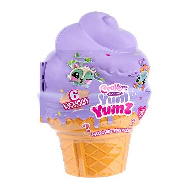COOKEEZ MAKERY Yum Yumz 6-pc. Scented Surprise Plush Pets Collector Case