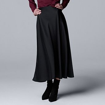 Women's Simply Vera Vera Wang Bias Cut A-Line Skirt