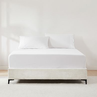 Lush Decor Coastal Chic 4-pc. Scalloped Edge Cotton Sheet Set