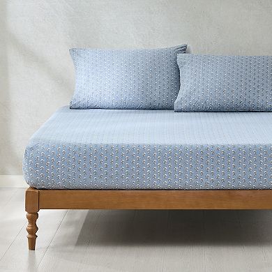 Lush Decor Freesia Cotton Sheet Set with Pillowcases