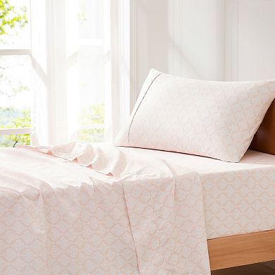Lush Decor Romer Damask Sheet Set with Pillowcases