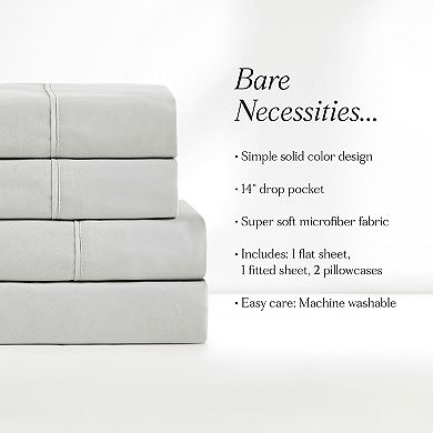 Lush Decor Verona Solid Sheet Set with Pillowcases