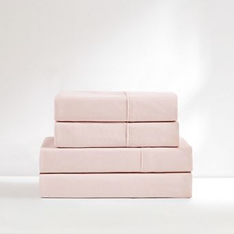 Lush Decor Verona Solid Sheet Set with Pillowcases