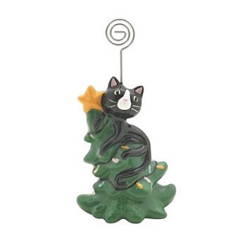 St. Nicholas Square® Resin Holiday Cat Photo Clip