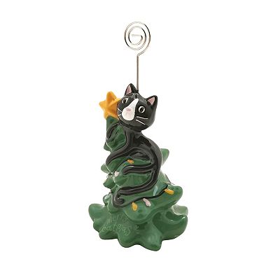 St. Nicholas Square® Resin Holiday Cat Photo Clip