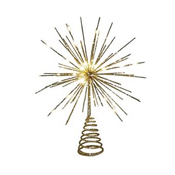 St. Nicholas Square® LED Burst Star Christmas Tree Topper