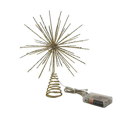 St. Nicholas Square® LED Burst Star Christmas Tree Topper