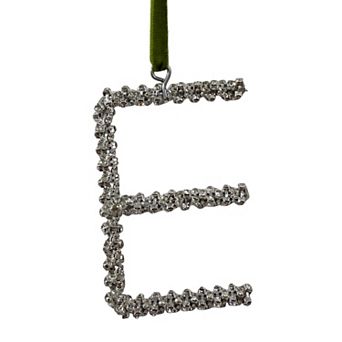 St. Nicholas Square® Rhinestone Monogram Christmas Ornament