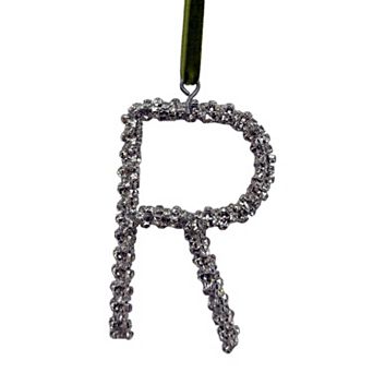 St. Nicholas Square® Rhinestone Monogram Christmas Ornament