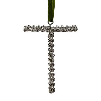 St. Nicholas Square® Rhinestone Monogram Christmas Ornament