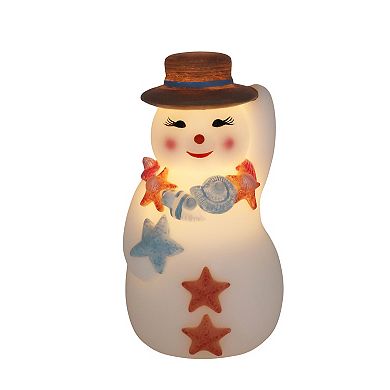 St. Nicholas Square® Snowman Shaped LED Candle