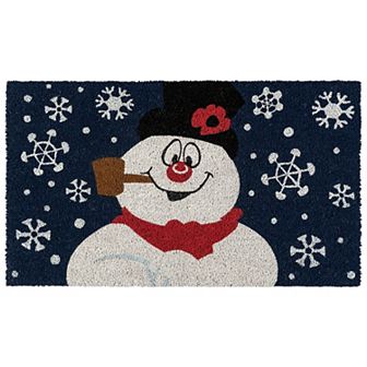 Frosty the Snowman Winter Doormat