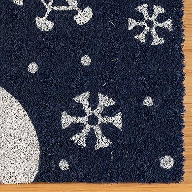 Frosty the Snowman Winter Doormat