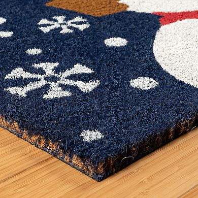 Frosty the Snowman Winter Doormat