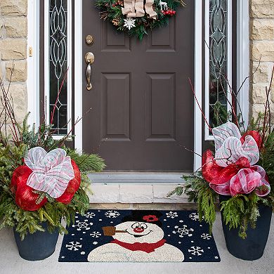 Frosty the Snowman Winter Doormat