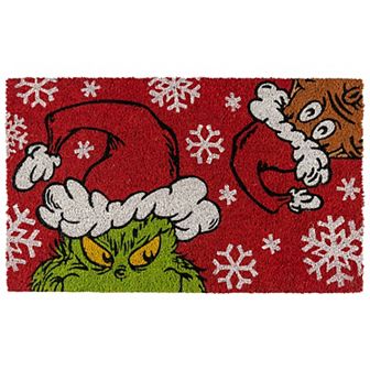 Disney's How the Grinch Stole Christmas Grinch & Max Christmas Doormat