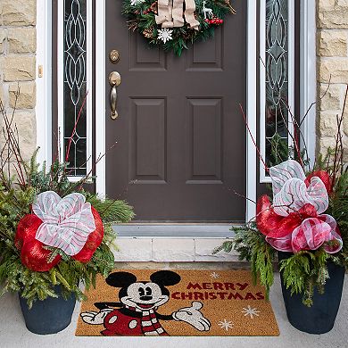 Disney's Mickey Mouse Merry Christmas Doormat