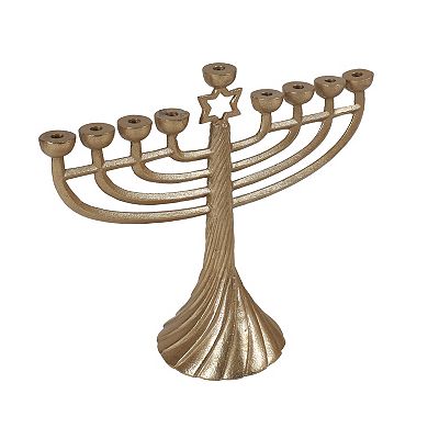 Celebrate Together™ Hanukkah Ornate Metal Menorah Table Decor