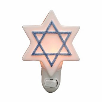 Celebrate Together™ Hanukkah Star of David Ceramic Night Light