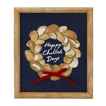 Celebrate Together™ Hanukkah Happy Challah Days Wall Decor