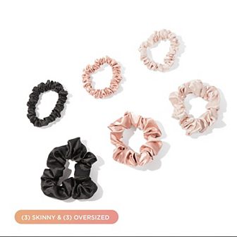 NIGHT® Satin 3 pc Skinny & Oversized Scrunchie Set