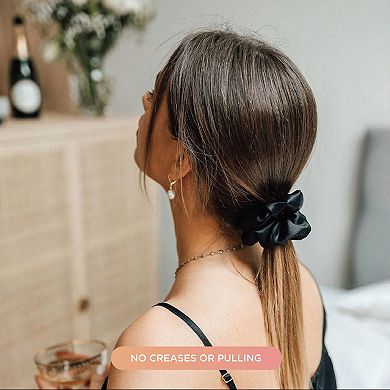 NIGHT® Satin 3-pc. Skinny & Oversized Scrunchie Set
